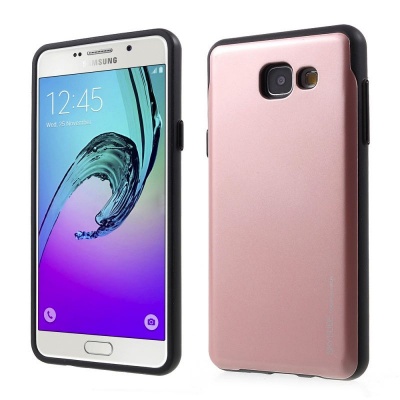 Samsung Galaxy A5(2016) Sky Slide Bumper Case RoseGold